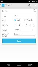 FitMath - Fitness Calculator poster 2