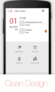 Android application MY PILLBOX Pro (MEDS REMINDER) screenshot