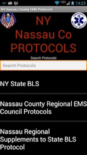 NY Nassau Co EMS Protocols Screenshots 6
