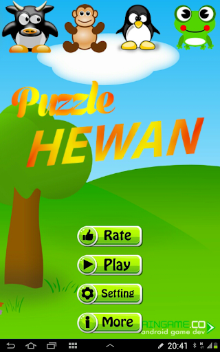 Puzzle Hewan