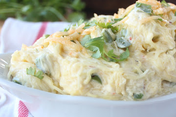 Jalapeño Popper Roasted Spaghetti Squash
