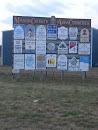 Mason Country Area Churches Sign