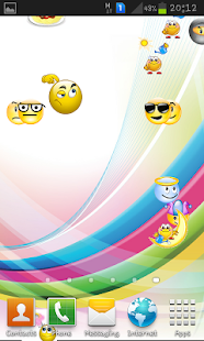 Emoji Fun Touch Live wallpaper Screenshots 5