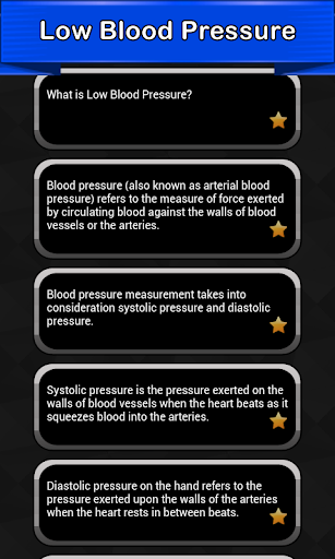 Low Blood Pressure Symptoms