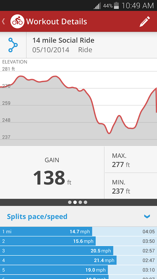 Map My Ride+ GPS Cycling - screenshot