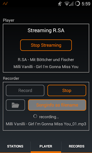 MR Recorder - Radio Streaming