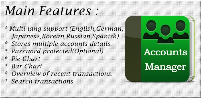 Accounts Manager 1.2.1 APK