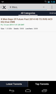 XtremeTorrentFinder+ (AdsFree) Screenshot