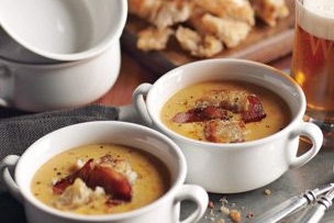 Cheddar-Ale Soup