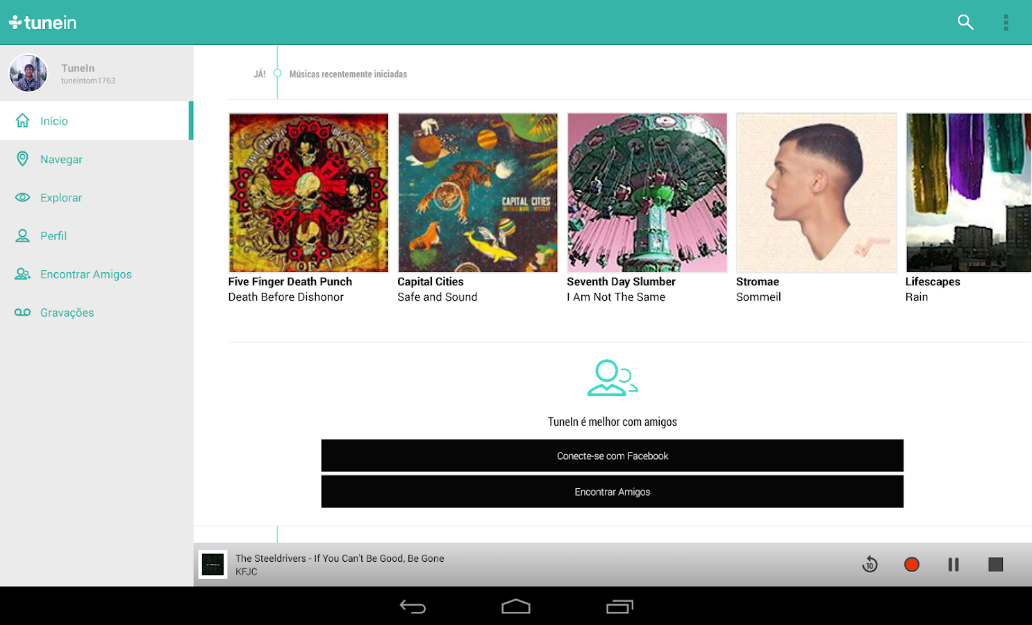 TuneIn Radio Pro - screenshot