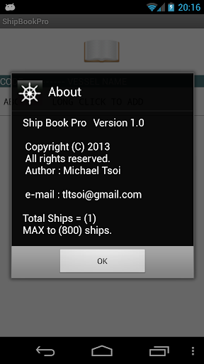 Marine Ship Book Pro