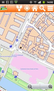 Paris Offline mappa Map Screenshots 16