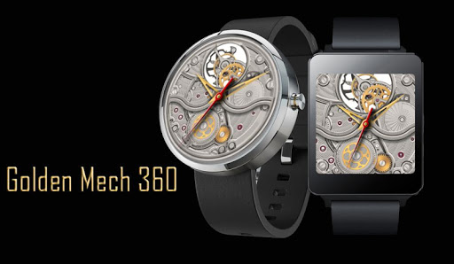 Golden Mech WatchFace Moto 360