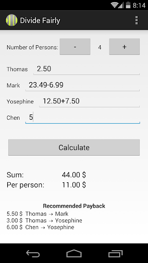 【免費財經App】Divide Fairly-APP點子