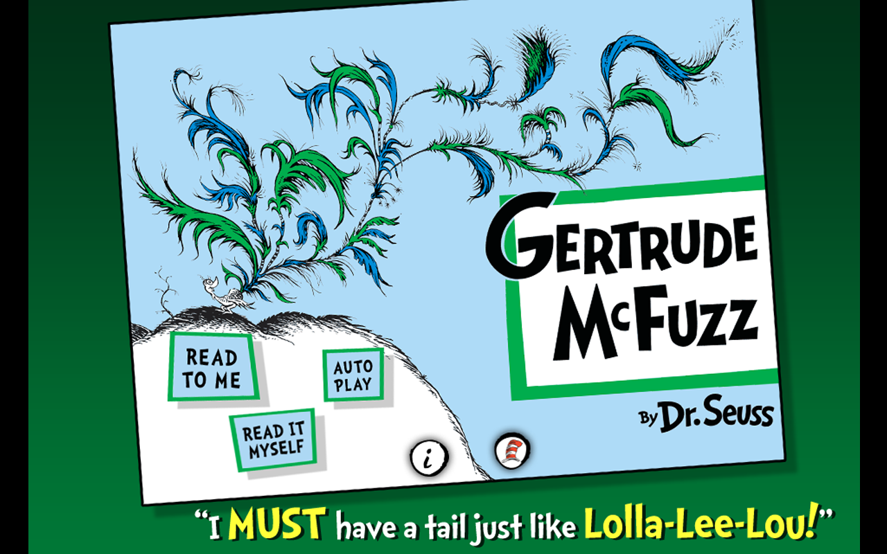 Gertrude McFuzz - Dr. Seuss - Android Apps on Google Play