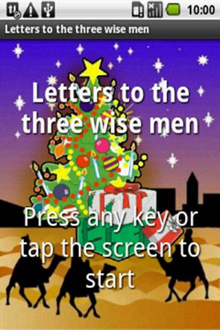 Letter to the three wise men
