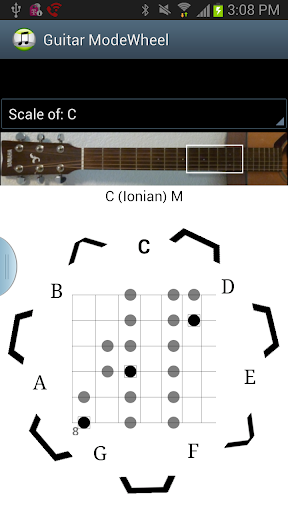 Guitar Mode Wheel