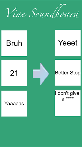 Soundboard for Vine