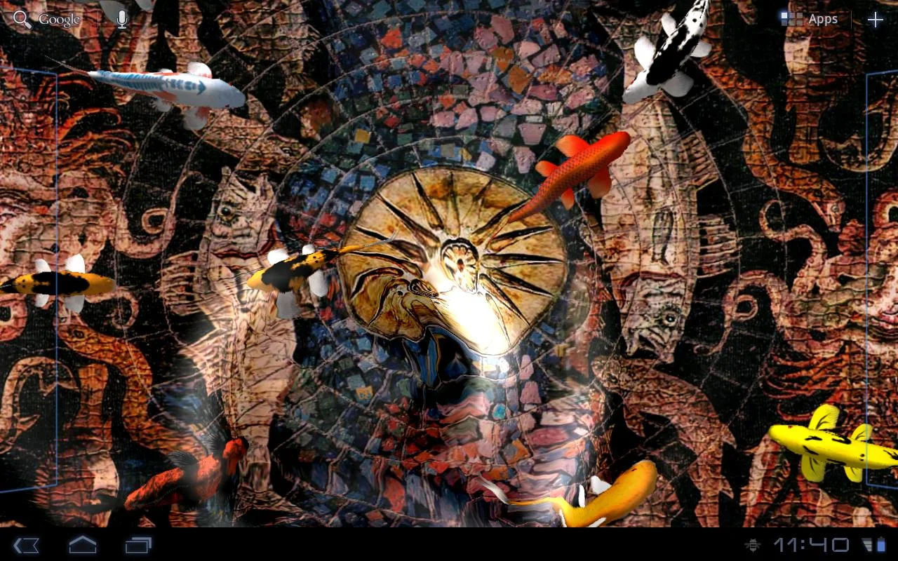 Koi Live Wallpaper - screenshot