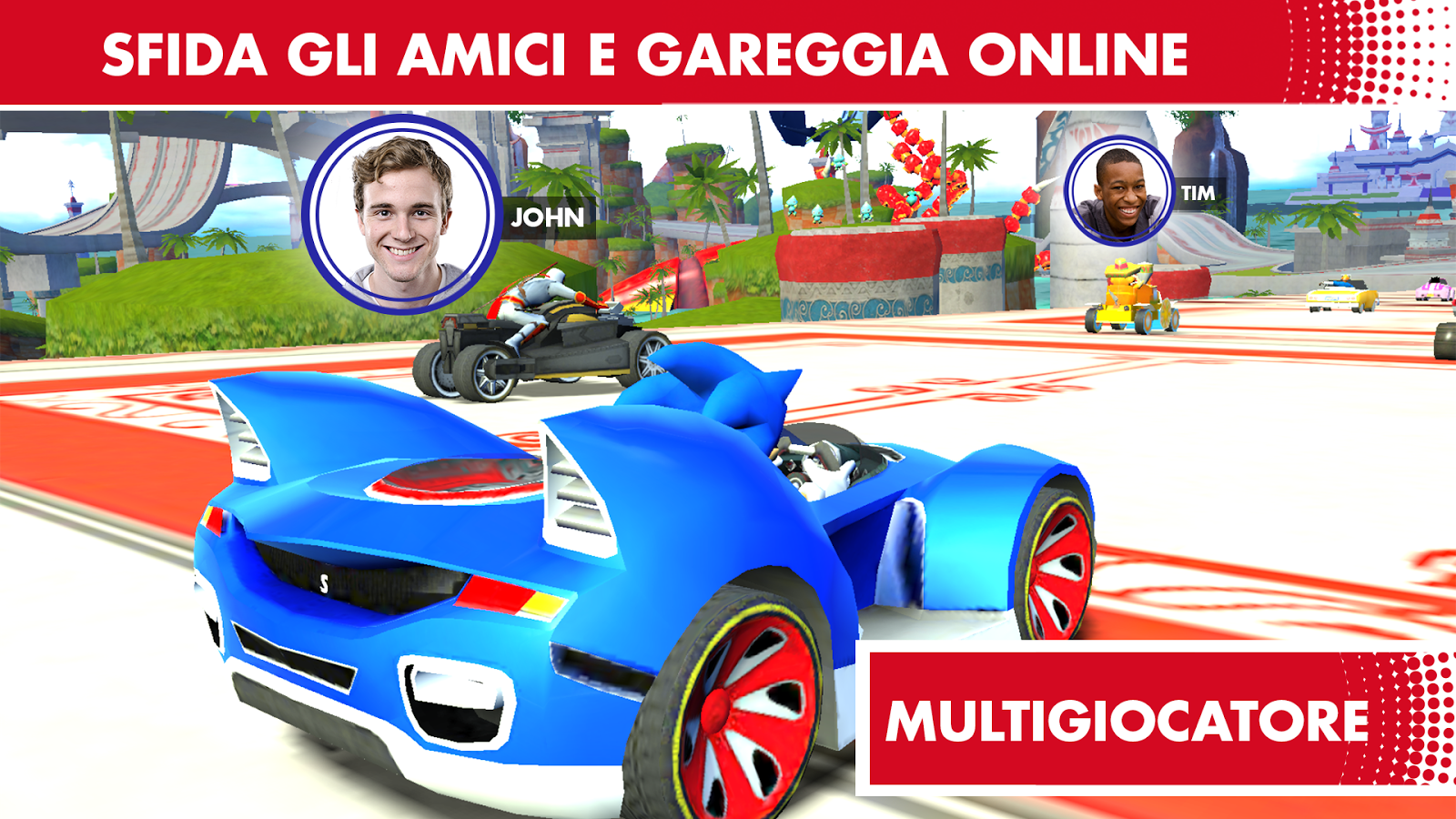 Il (costoso) Sonic Racing Transformed arriva su Android e iOS