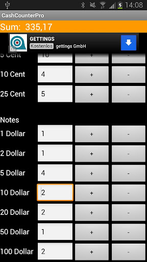 【免費生產應用App】Cash counter pro-APP點子