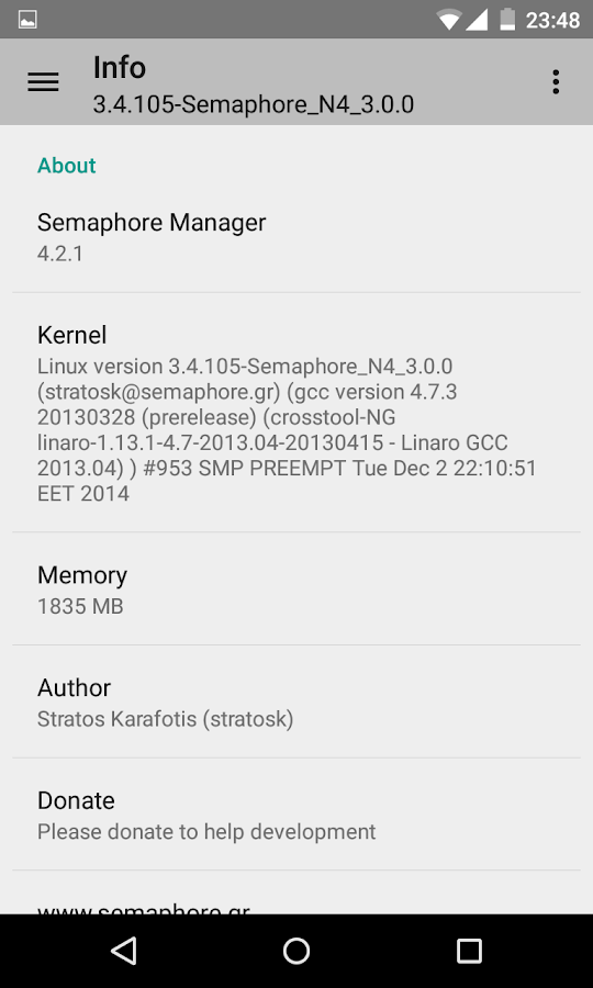 Semaphore Manager - screenshot