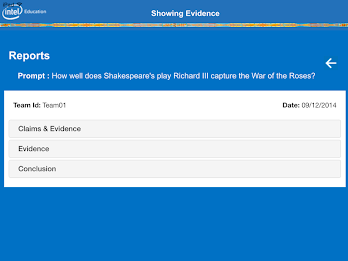 Showing Evidence Tool poster 9