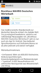 Brockhaus WAHRIG Wörterbücher Screenshots 1