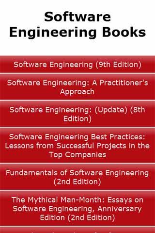Software Engineering Books