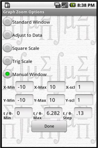 Graphing Calculator MathPac+ v8.4