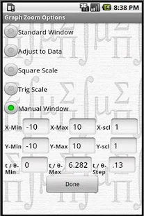 Graphing Calculator - MathPac+ - screenshot thumbnail