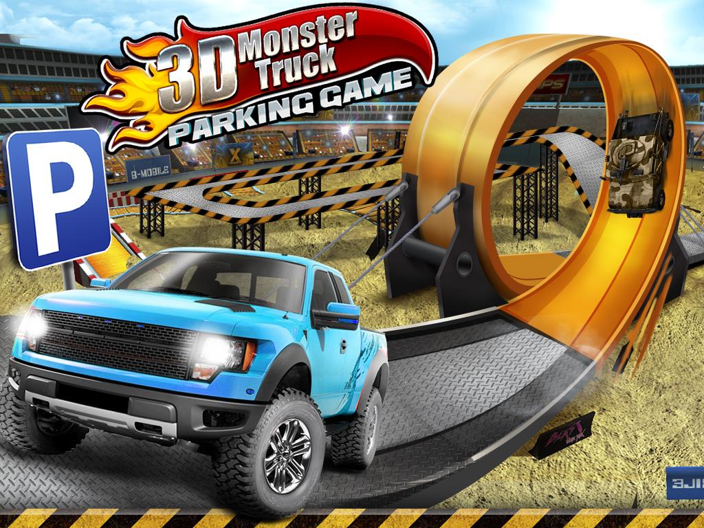 3D Monster Truck Parking Game android games}