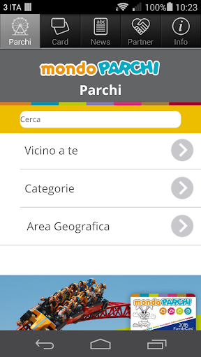 MondoParchi App Ufficiale