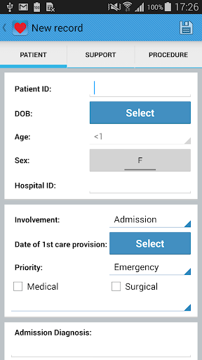 Intensive Care Logbook