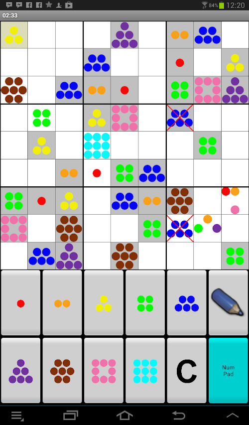 Android application Color My Soduko screenshort