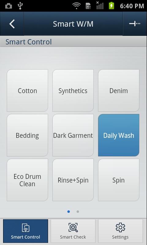SAMSUNG Smart Washer/Dryer - Android Apps on Google Play