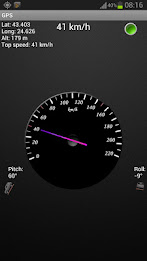 Tachimetro GPS con HUD poster 10