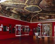 Ceiling with representations of Morning and Evening