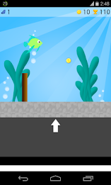 swimming fish game by TenAppsAndGames poster 2