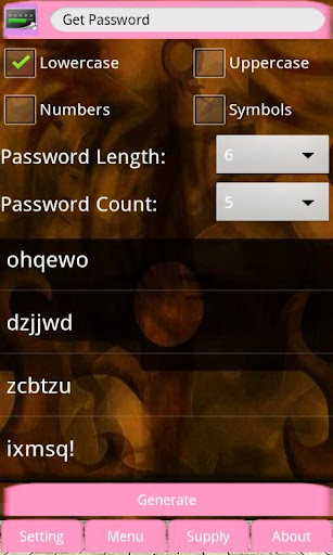 Get Password