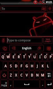 How to download GOKeyboard Theme Glow Red lastet apk for laptop