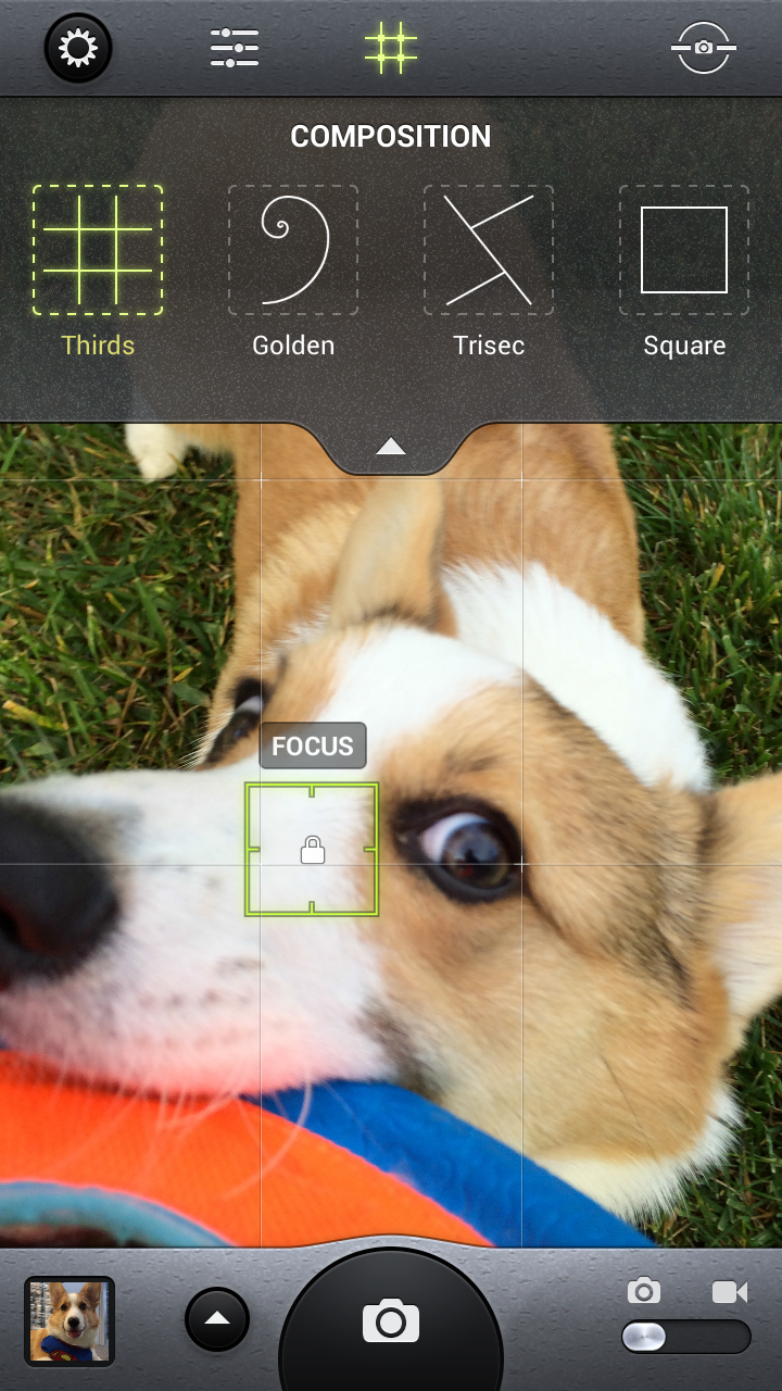 Camera Awesome Screen 2