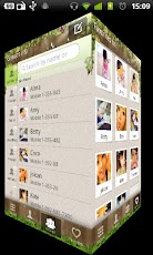 GO Contacts Spring Theme