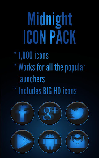 Midnight - Icon Pack