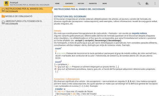 Advanced Catalan Dictionary TR Screenshots 9