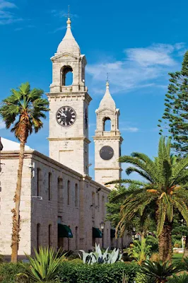 The historic Royal Naval Dockyard in Bermuda.
