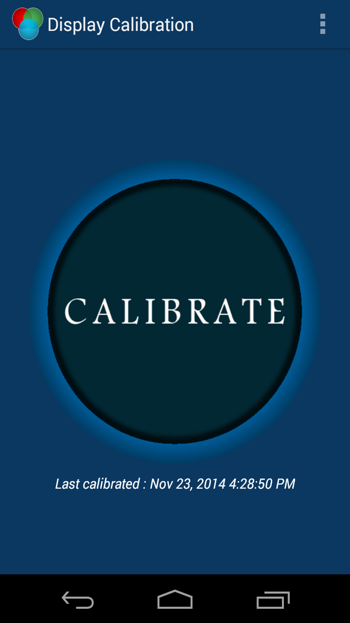 Display calibration Pro Screen 2