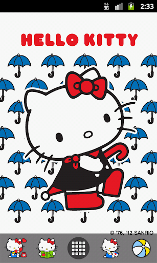 Hello Kitty My Umbrella Theme