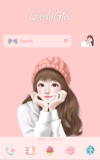 免費下載個人化APP|lovely girl smile dodol theme app開箱文|APP開箱王