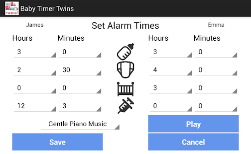 Free Newborn Baby Timer - TWINS! APK